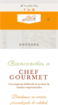 Mobile Screenshot of chefgourmet.com.ar